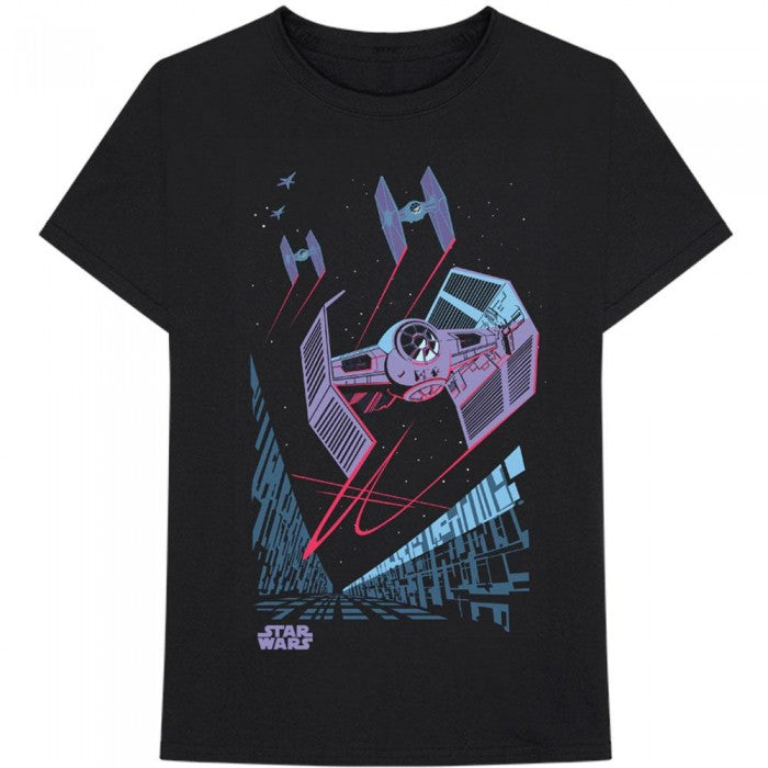 Front - Star Wars Unisex Adult Archetype Tie Fighter T-Shirt