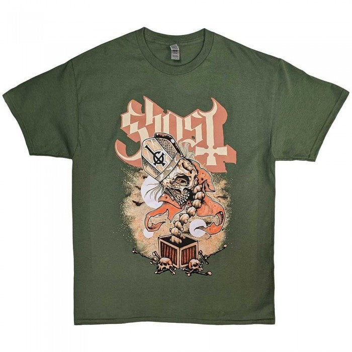 Front - Ghost Unisex Adult Jack In The Box T-Shirt