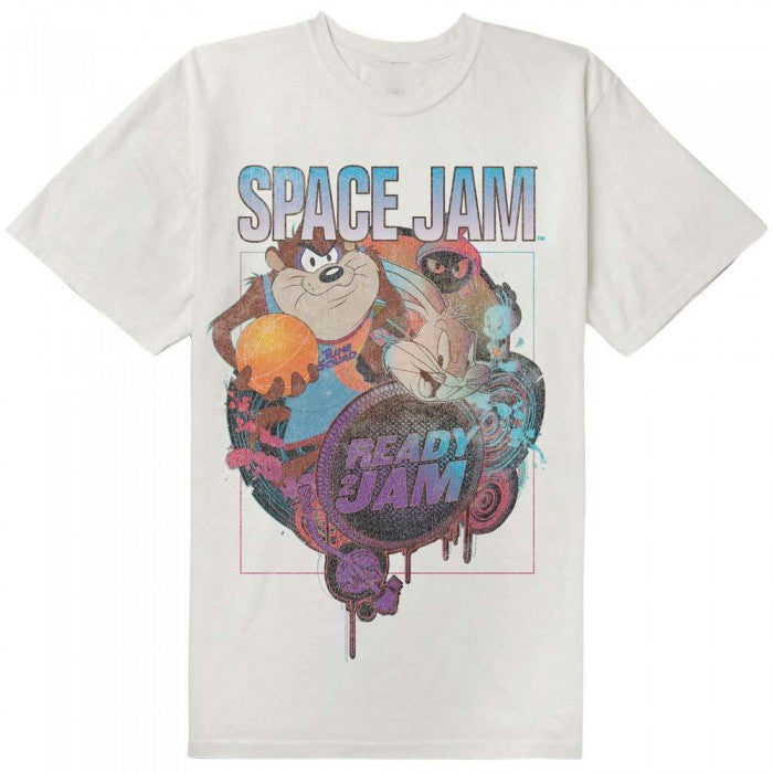 Front - Space Jam: A New Legacy Unisex Adult Ready 2 Jam T-Shirt