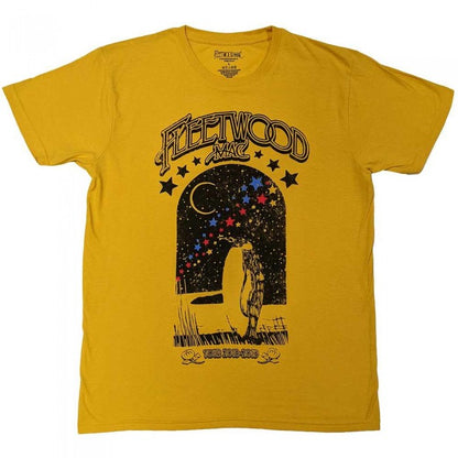 Front - Fleetwood Mac Unisex Adult Tour 2018 - 2019 Penguin T-Shirt