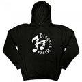 Front - The Hives Unisex Adult Disques Hoodie