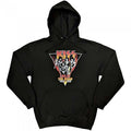 Front - Kiss Unisex Adult End Of The Road World Tour Triangle Hoodie