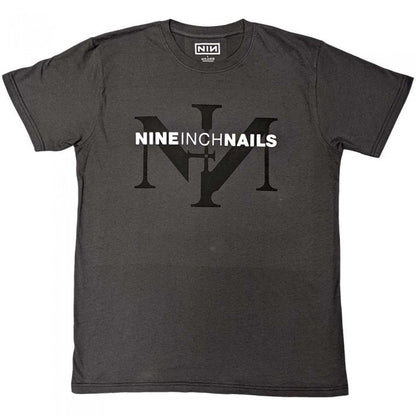 Front - Nine Inch Nails Unisex Adult Logo T-Shirt