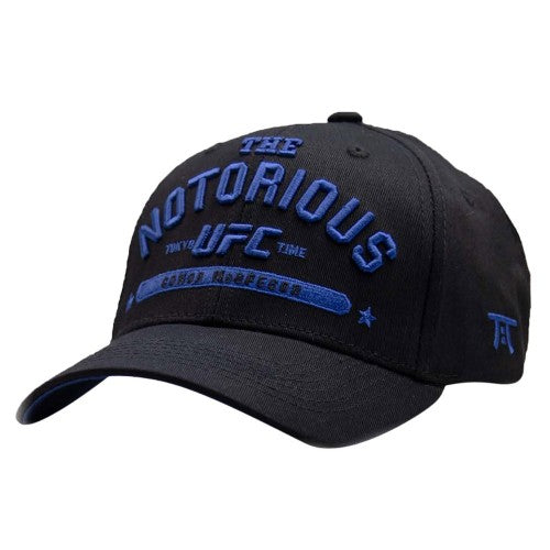 Front - Tokyo Time Unisex Adult Notorious McGregor UFC Logo Baseball Cap