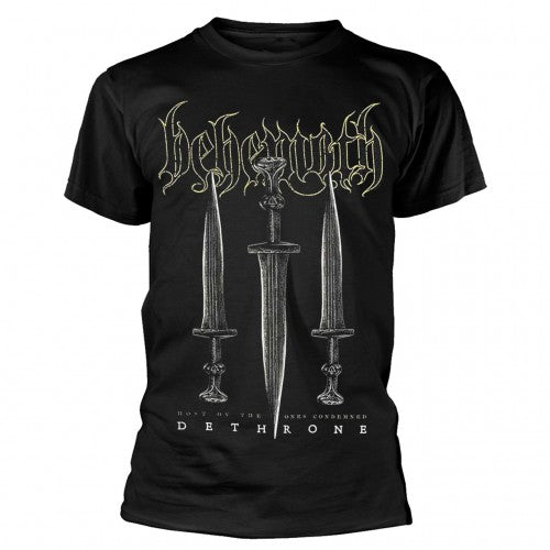 Front - Behemoth Unisex Adult Off To War! Back Print T-Shirt