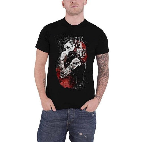 Front - Black Veil Brides Unisex Adult Inferno Cotton T-Shirt