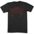 Front - The Cult Unisex Adult Outline Cotton Logo T-Shirt