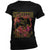 Front - Led Zeppelin Womens/Ladies Flames T-Shirt