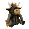 Front - Riva Home Highland Cow Doorstop