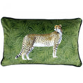 Front - Riva Home Cheetah Forest Cushion Cover
