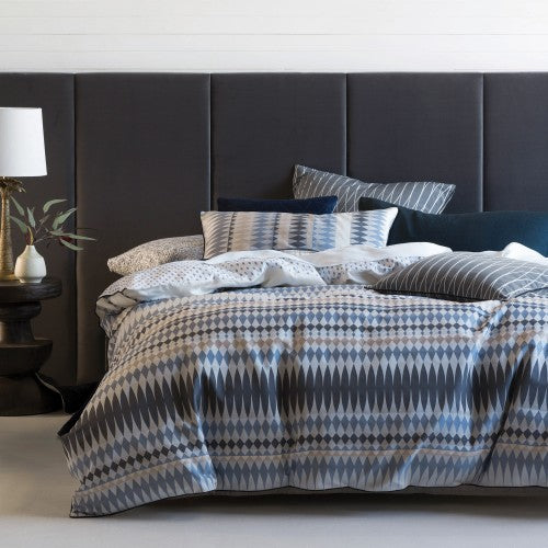 Front - Linen House Northbrook Duvet Cover Set