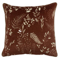 Front - Furn Fearne Botanical Print Feather Filled Cushion