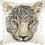 Front - Evans Lichfield Safari Leopard Cushion Cover