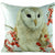 Front - Evans Lichfield Owl Christmas Cushion Cover