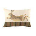 Front - Evans Lichfield Hunter Jumping Hare Cushion Cover