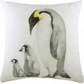 Front - Evans Lichfield Penguin Family Cushion Cover