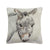 Front - Evans Lichfield Watercolour Donkey Cushion Cover