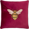 Front - Paoletti Hortus Bee Cushion Cover