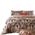 Front - Furn Malaysian Palm Duvet Cover Set