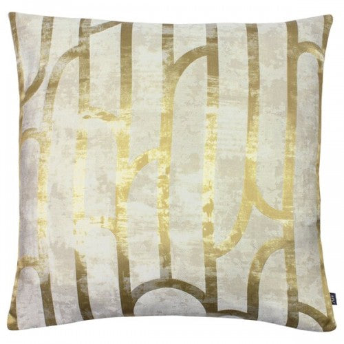 Ochre Yellow-Gold - Front - Ashley Wilde Meyer Cushion Cover
