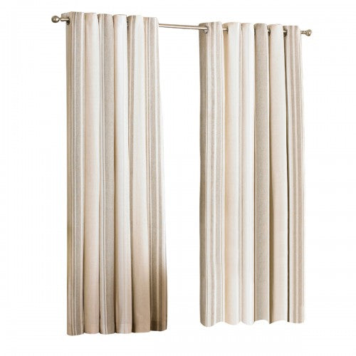 Front - Riva Home Broadway Ringtop Curtains