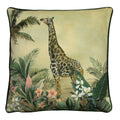 Front - Evans Lichfield Manyara Giraffe Cushion Cover