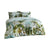 Front - Paoletti Forsteriana Palm Tree Duvet Cover Set