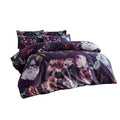 Front - Paoletti Cordelia Floral Duvet Cover Set