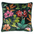 Front - Evans Lichfield Midnight Garden Floral Cushion Cover