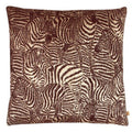 Front - Kai Hector Jacquard Zebra Cushion Cover