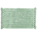 Sage - Front - Furn Tassel Ribbed Bath Mat