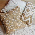 Natural - Lifestyle - Furn Roolu Jute Braided Cushion Cover