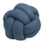 Front - Furn Boucle Fleece Knotted Cushion