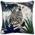Front - Paoletti Kala Zebra Cushion Cover