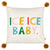 Front - Furn Ice Ice Baby Pom Pom Cushion Cover