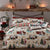 Front - Furn Santa Claus Christmas Duvet Cover Set