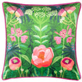 Front - Kate Merritt Spring Blooms Illustration Cushion Cover