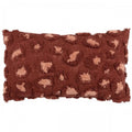 Front - Furn Maeve Tufted Leopard Print Cushion Cover