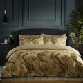 Front - Paoletti Moondusk Exotic Jacquard Animals Duvet Cover Set