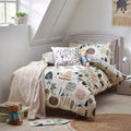 Front - Peter Rabbit Scandi Woods Brushed Cotton Duvet Cover Set