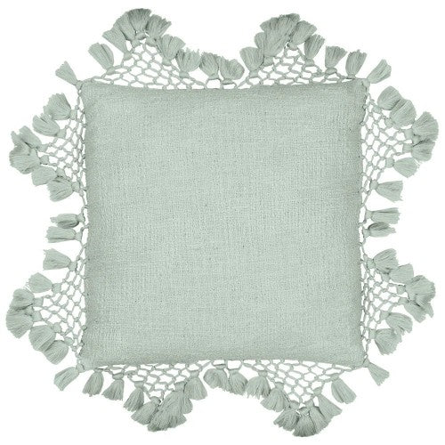 Front - Yard Anko Tassel Macramé Cushion Cover