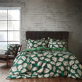 Front - EW By Edinburgh Weavers Magali Contrast Piping Sateen Tropical Duvet Cover Set