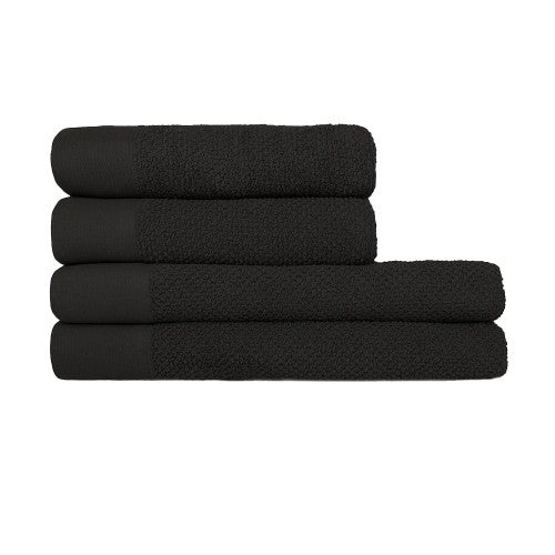 Front - Furn Textured Cotton Towel Bale Set (Pack of 6)