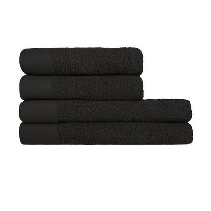 Front - Furn Textured Cotton Towel Bale Set (Pack of 6)