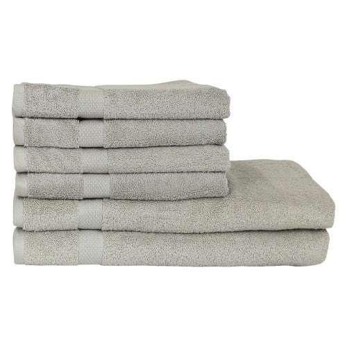Pink - Front - The Linen Yard Loft Combed Cotton Towel Bale Set (Pack of 10)