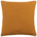 Front - Yard Lark Cotton Crinkled Cushion Cover