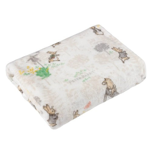 Front - Peter Rabbit Childrens/Kids Fleece Printed Blanket