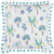 Front - Furn Chamae Tassel Floral Cushion Cover