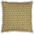 Front - Yard Georgi Fringed Cushion Cover