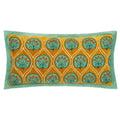 Front - Paoletti Casa Embroidered Cushion Cover
